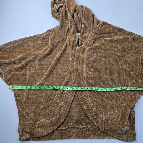 BB Dakota Women's Sidewalk Swagger Hooded Jacket Caramel Small - Picture 11 of 11